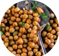 Moroccan Roasted Chick Peas